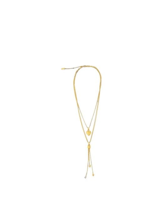 Chloé White Mini Paddington Necklace