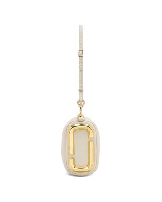 Borsa A Spalla Snapshot di Marc Jacobs in White