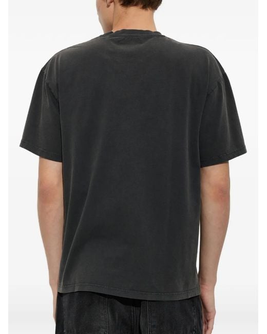 Carne Bollente Black Graphic-Print T-Shirt for men