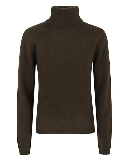 Maglione A Collo Alto di P.A.R.O.S.H. in Black