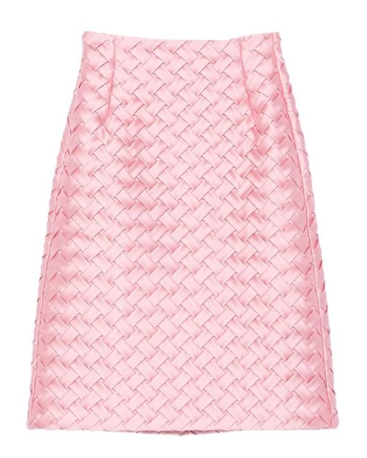 Gonna Midi Inez di ALÉMAIS in Pink