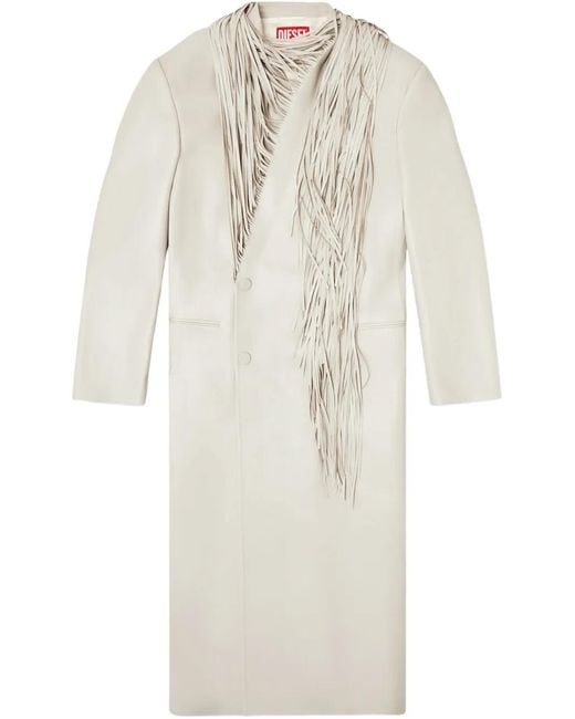 Abrigo J-Eldar DIESEL de hombre de color White