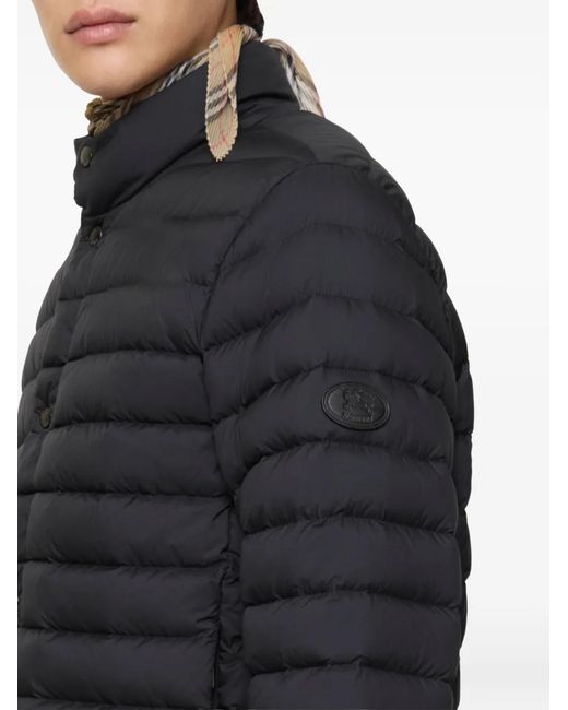 Burberry Black Nylon Puffer Jacket for men