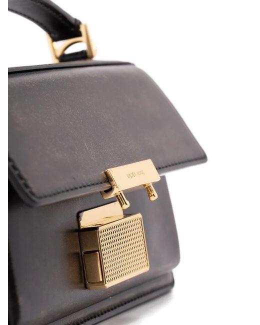 Golden Goose Deluxe Brand Black Venezia Small Leather Handbag