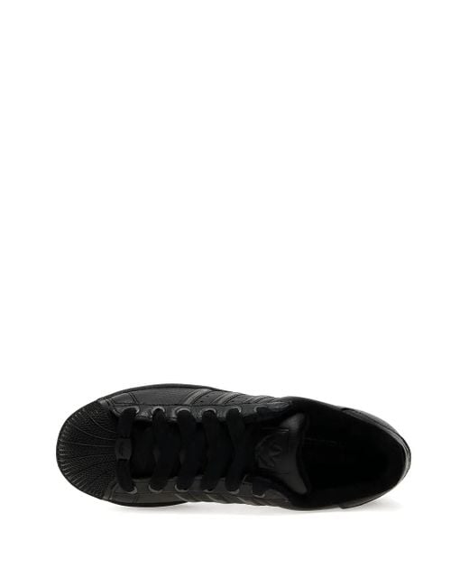 Adidas Superstar II Sneakers mit Streifen in Black für Herren
