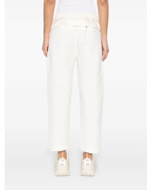 Moncler White Lunar New Year Patch Track Pants