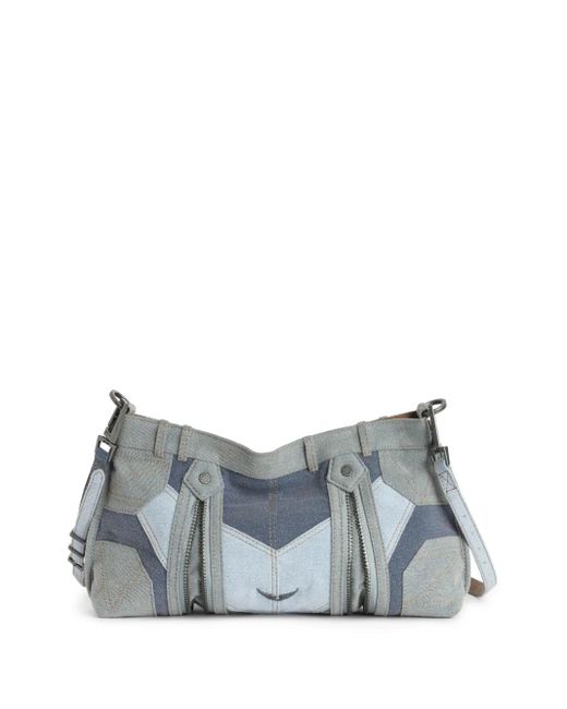 Zadig & Voltaire Gray Sunny Mood Crossbody Bag