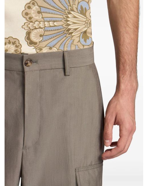 Etro Cargo Broek in het Gray voor heren