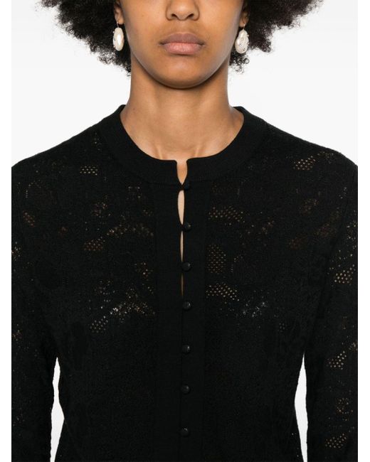 Chloé Vest Met Jacquard in het Black