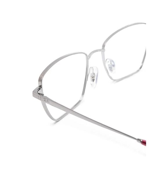 Ray-Ban Natural Lunettes De Vue À Monture Géométrique