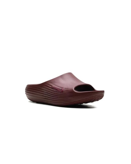 Nike Brown Reactx Rejuven8 "Team" Slides for men
