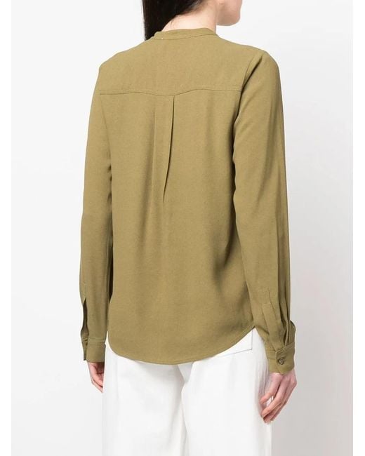 MICHAEL Michael Kors Green Long Sleeve Top
