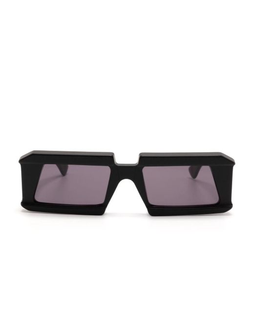 Kuboraum Black X20 Rectangle-frame Sunglasses