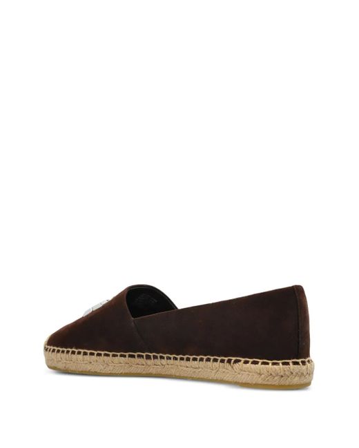 Tory Burch Brown Eleanor Espadrilles