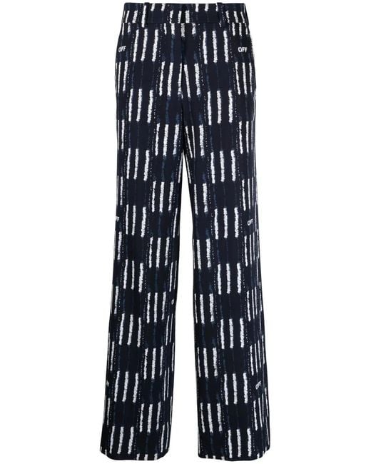 エルフモール Off-White c/o Virgil Abloh レディース ブルー Shibori グラフィック
