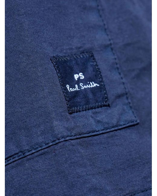 Paul Smith Blue Casual Fit Jacket for men