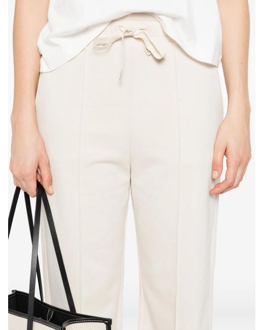 Weekend by Maxmara White Drawstring Trousers