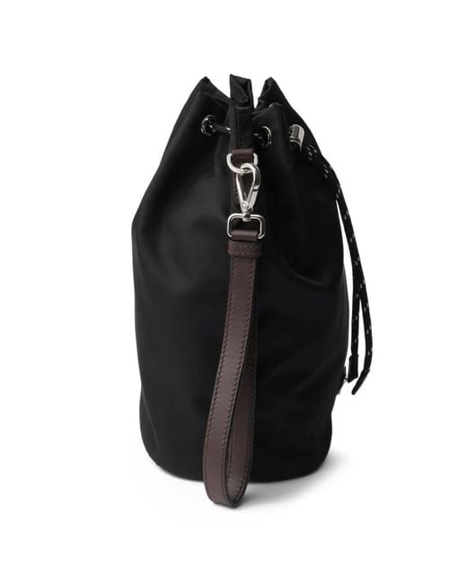 Pouch Speedrock Re-Nylon di Prada in Black