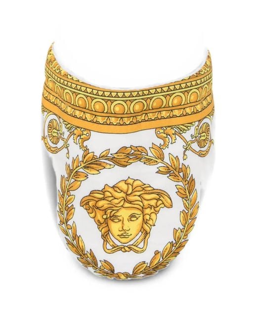 Versace Metallic I Heart Baroque Slippers