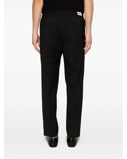 Briglia 1949 Black Pantalon Wimbledon À Lien De Resserrage for men
