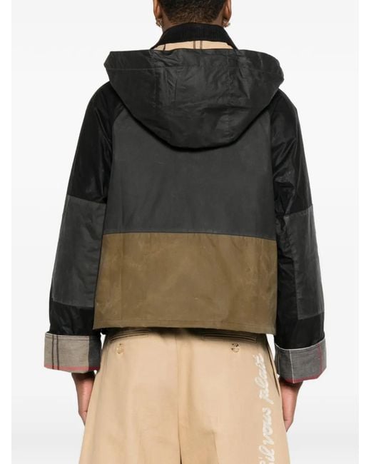 Barbour Black Liza Wax
