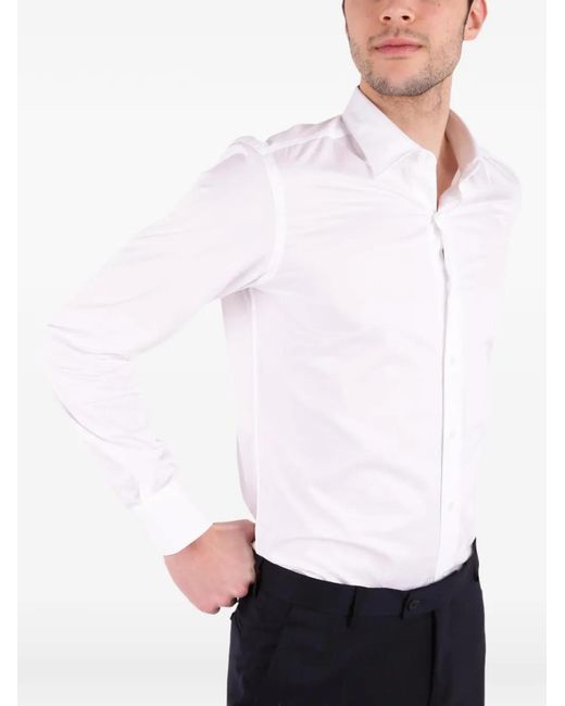 Emanuel Ungaro White Buttoned Shirt for men