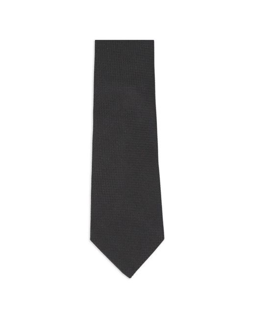 Tom Ford Black Textured-Finish Tie for men