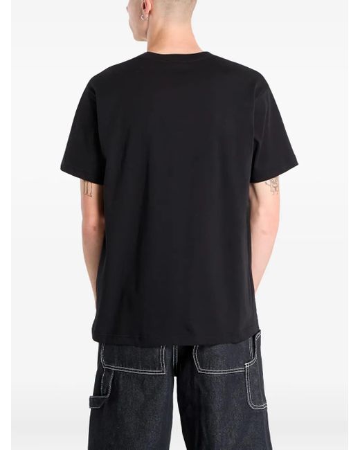 Dime Black Mad Bry Cotton T-Shirt