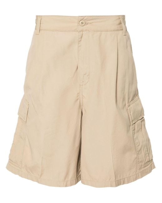 Carhartt Natural Cole Wide-leg Cargo Shorts for men