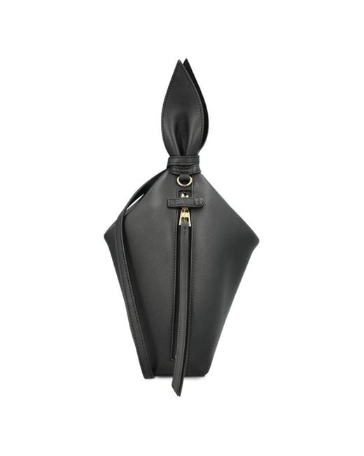 Loewe Black Bunny Leather Backpack