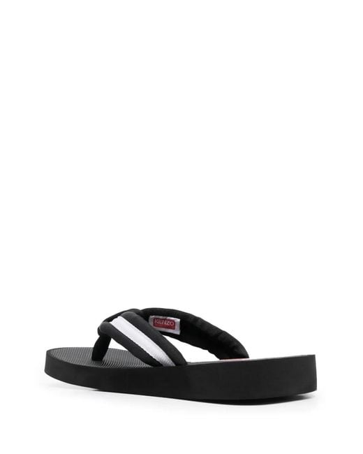 KENZO Black Sandals