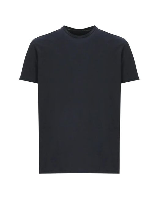 Rrd Black T-Shirt Summer Smart À Manches Courtes for men