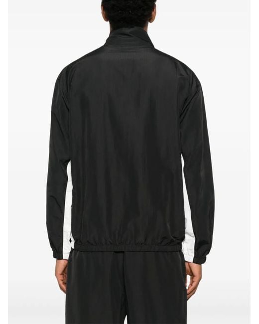 Sinclair Black Logo-Embroidered Jacket for men