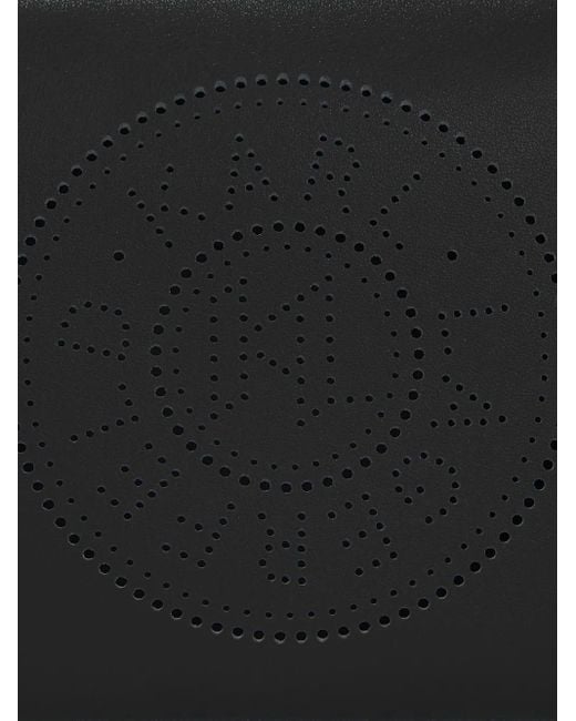 Karl Lagerfeld Black K/Circle Perforated Bag