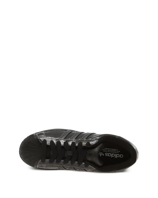 Adidas Black Superstar Ii Sneakers