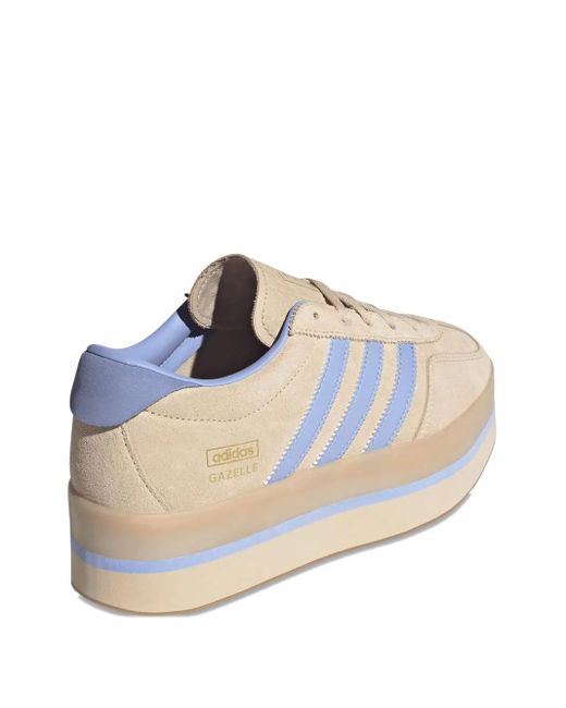 Adidas Natural Gazelle Stack Sneakers