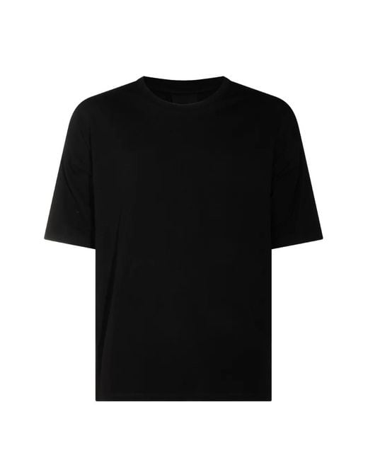 Thom Krom Black Crew-Neck T-Shirt for men