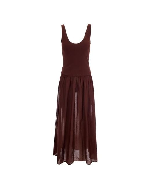Sessun Purple Ruffled Dress