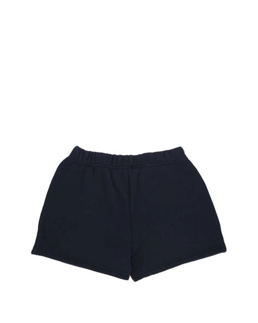 Autry Blue Drawstring Shorts