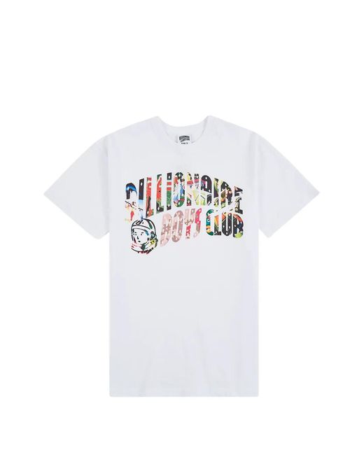 BBCICECREAM White Curve Collage T-Shirt for men
