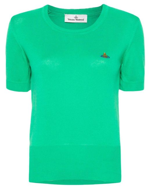 Vivienne Westwood Green Bea Knitted Top