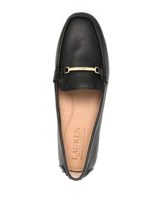 Ralph Lauren Logo-plaque Detail Loafers 