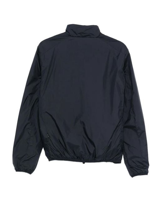 Save The Duck Blue Zip-Up Lightweight Jacket for men