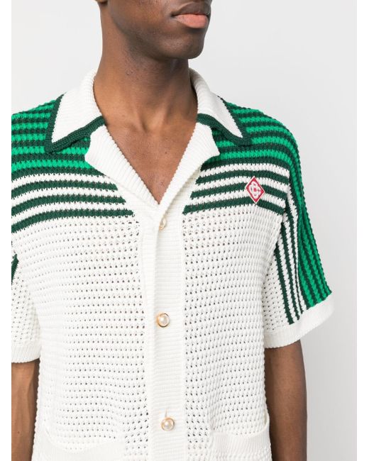 Camisa de punto de Tennis CASABLANCA hombre de color Lyst