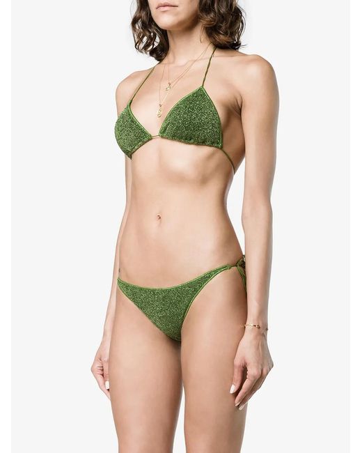 Oseree Bikini Met Sterrenprint in het Green