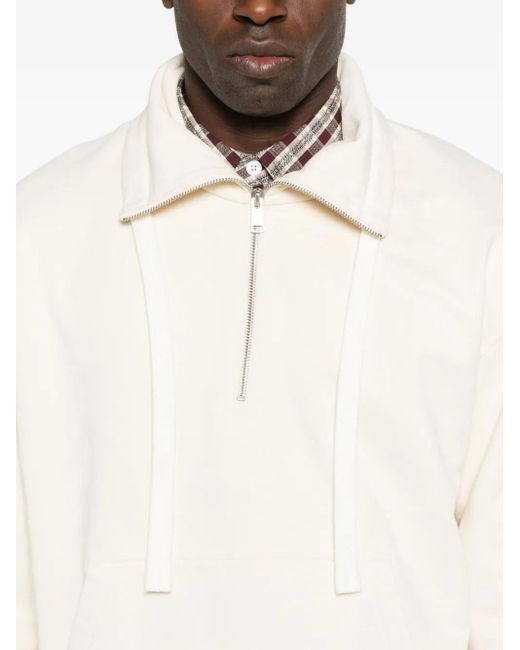 Marc O' Polo Sweater Met Halve Rits in het White voor heren