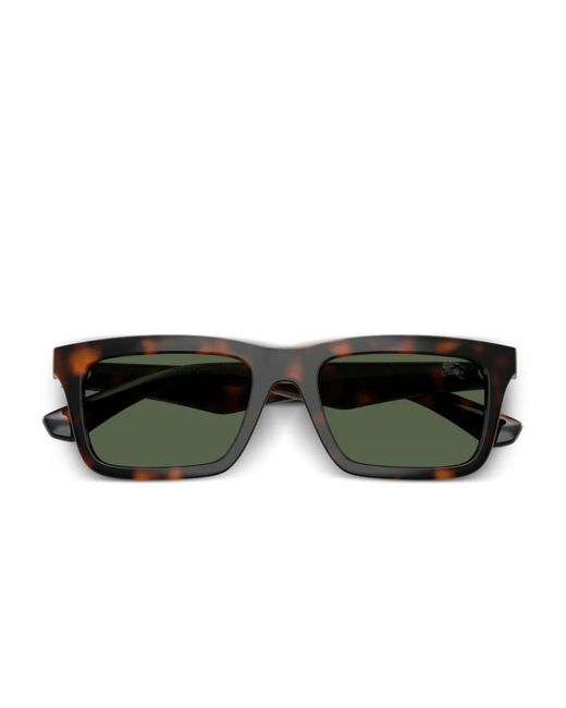 Burberry Green Square-Frame Sunglasses for men
