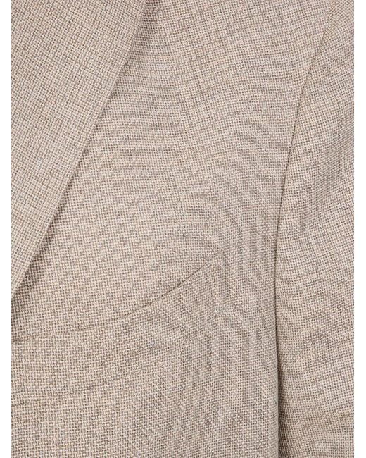 Boglioli Natural Wool Blazer for men