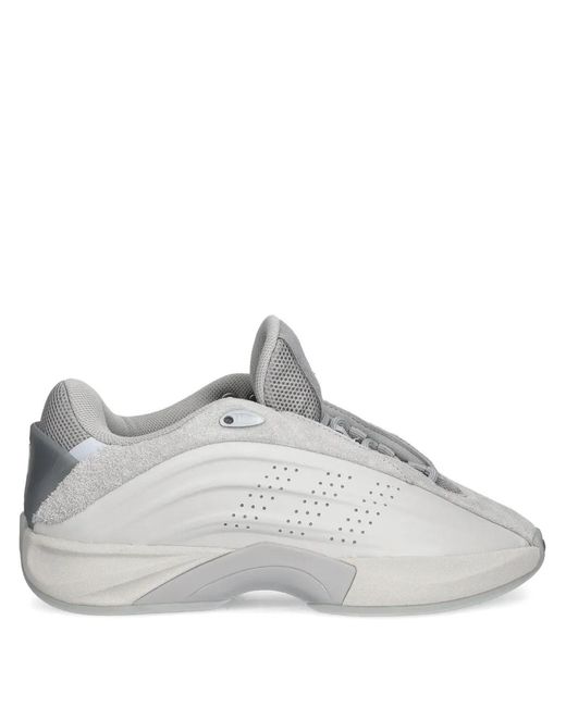 Adidas Gray Nova Infinity Perforated Sneakers for men