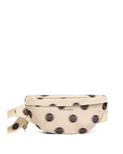 Stine Goya Natural Polka-Dot Belt Bag